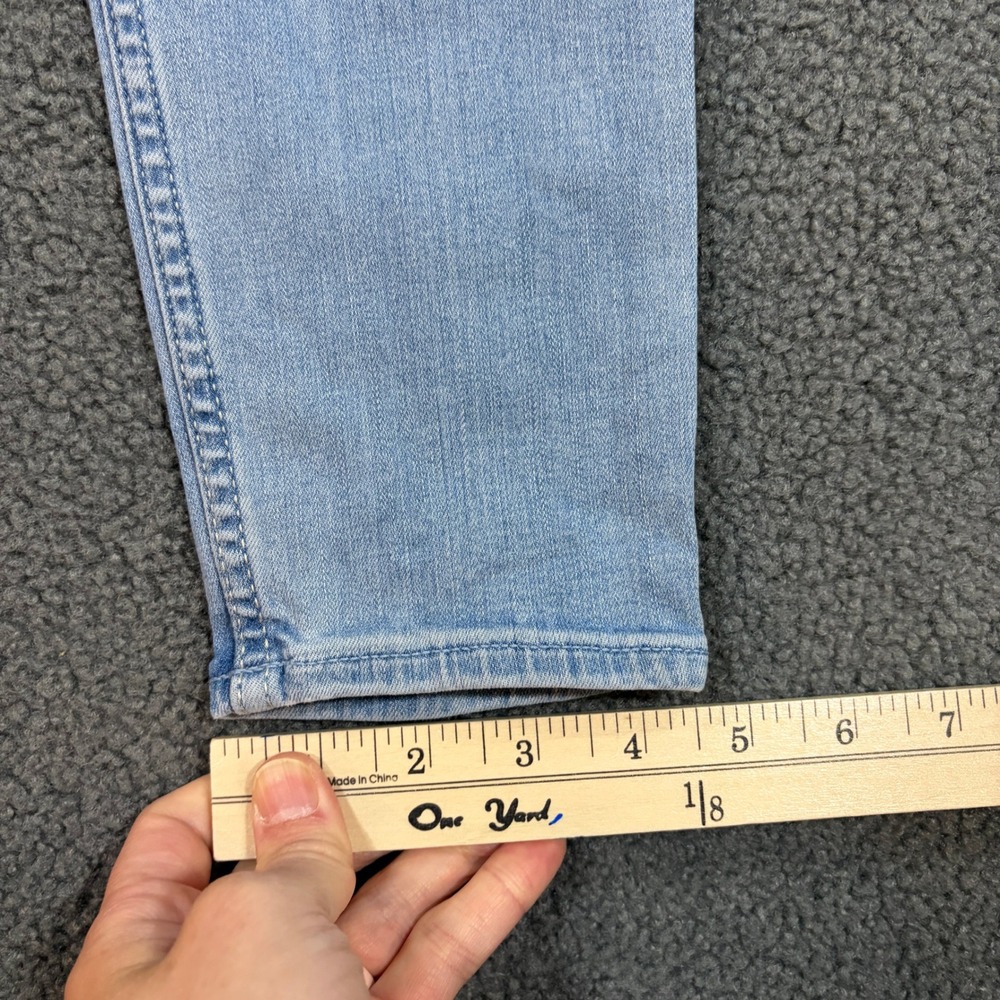 Hollister Jeans Womens 8S Light Blue High Rise Jean Legging Advanced Stretch - Picture 3 of 8